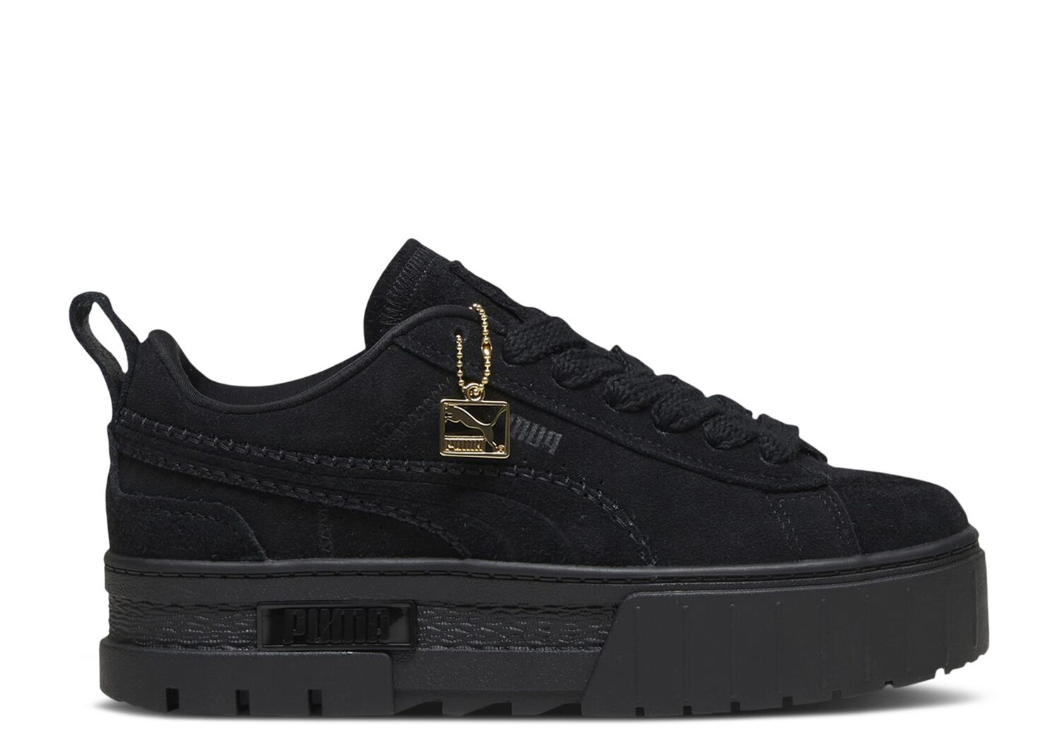 

Кроссовки Puma Wmns Mayze Reclaim Suede 'Black', черный