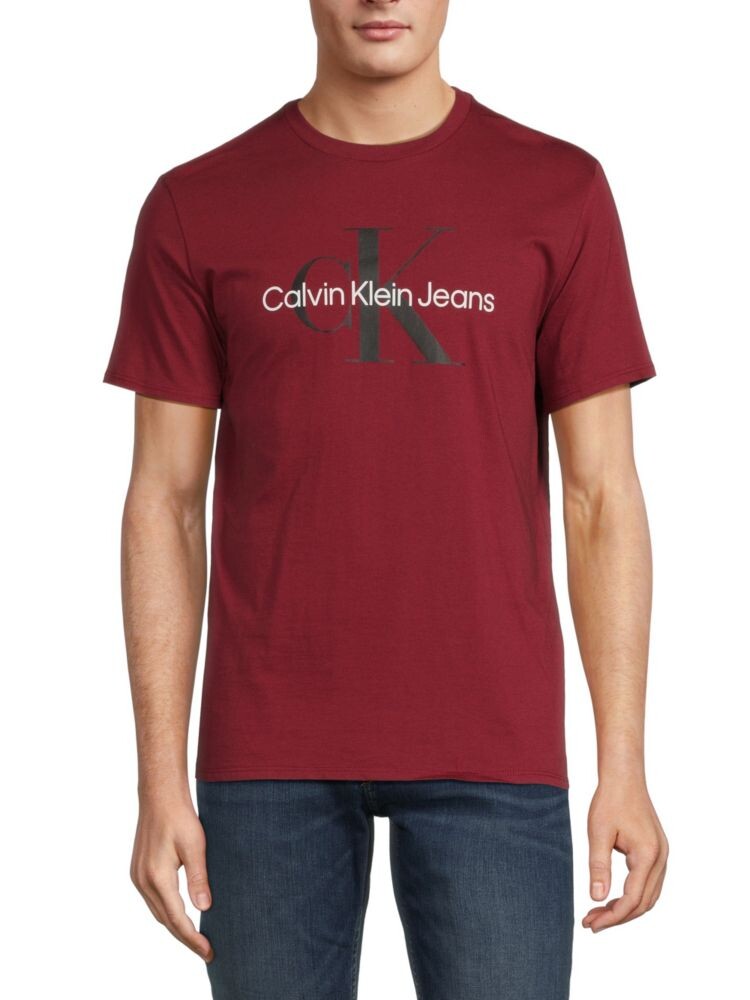 

Футболка с логотипом Calvin Klein, цвет Tibetan Red