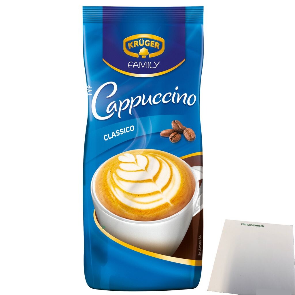 

Krüger Family Cappuccino Classico (пакетик 500г) + блок усы USY