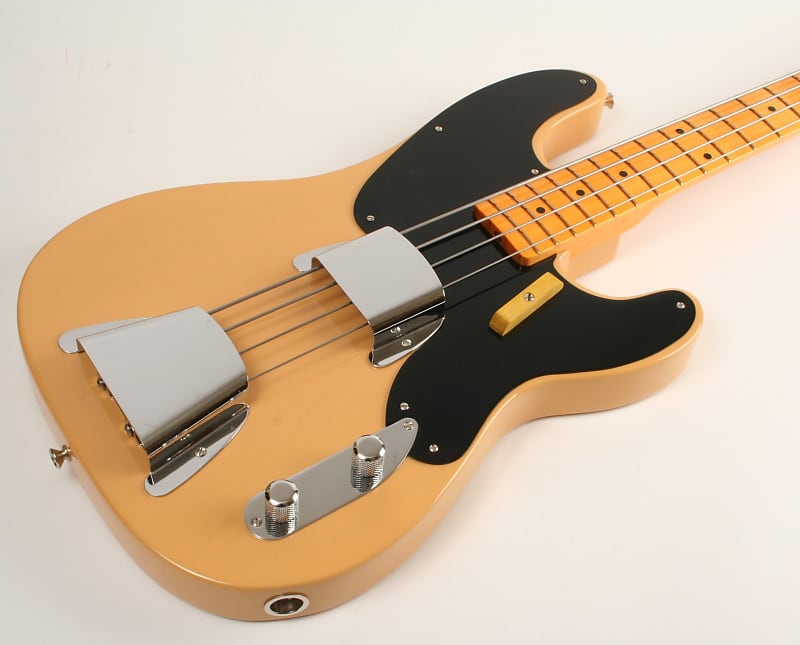 Басс гитара Fender Custom Shop Vintage Custom 1951 Precision Bass NOS Maple Fingerboard Nocaster Blonde XN3825