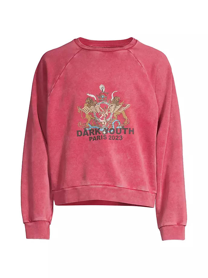 

Толстовка с круглым вырезом Dark Youth Liberal Youth Ministry, красный