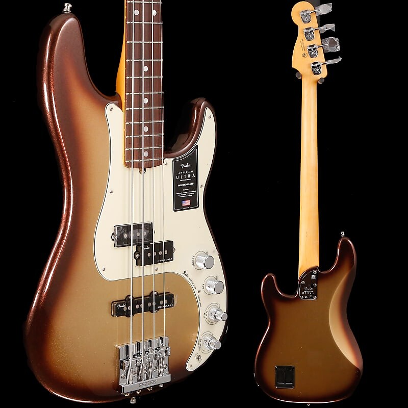 

Басс гитара Fender American Ultra Precision Bass, Rosewood Fb, Mocha Burst