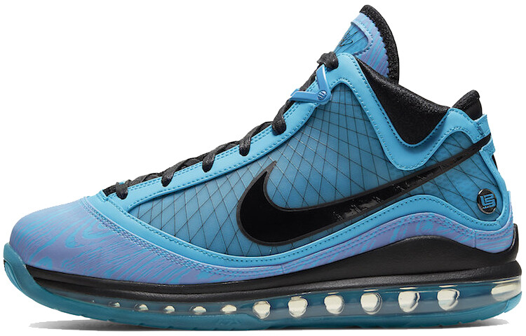 

Унисекс баскетбольные кроссовки Nike Lebron 7 Vintage Chlor Blue/Black