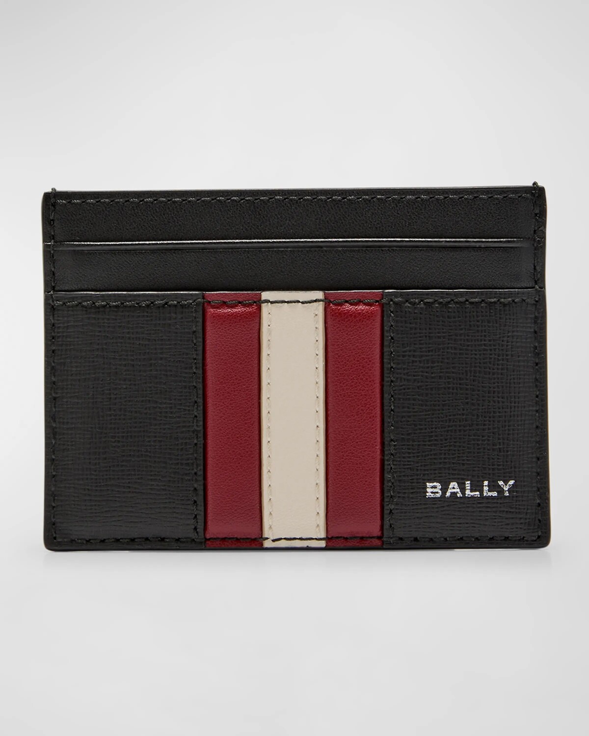 

Мужской кожаный футляр для карт Mythos Bally, цвет Black Redbone Pall
