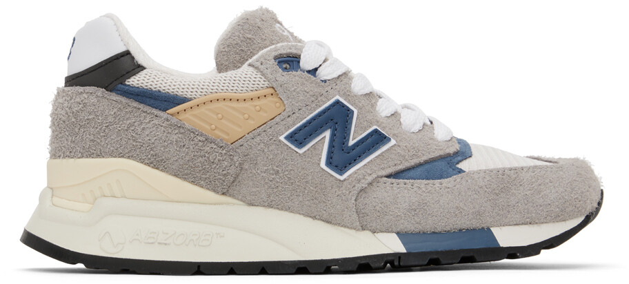 

Кроссовки New Balance Grey & Blue Made In USA 998