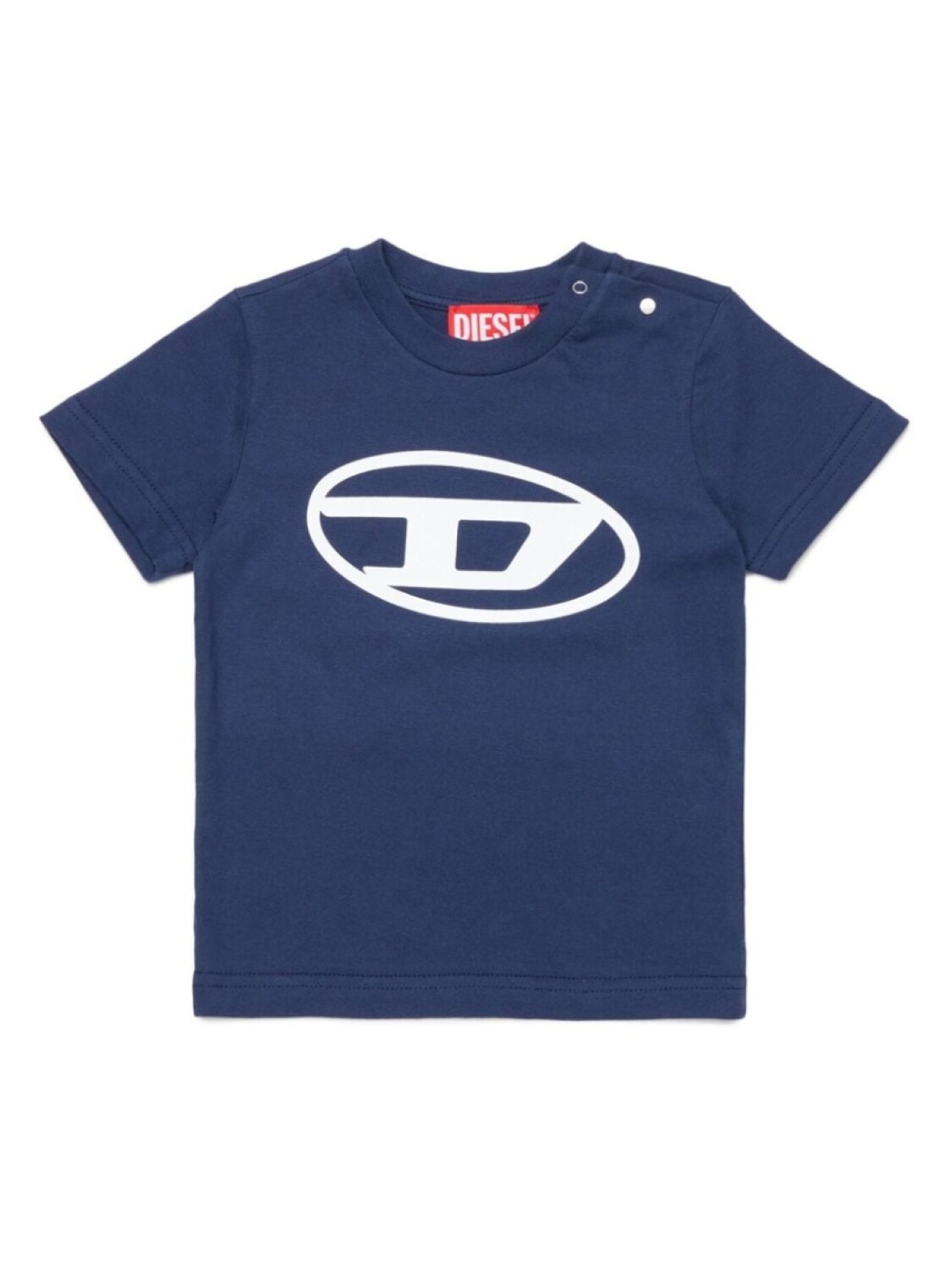 

Футболка из хлопка с логотипом Diesel Kids, синий