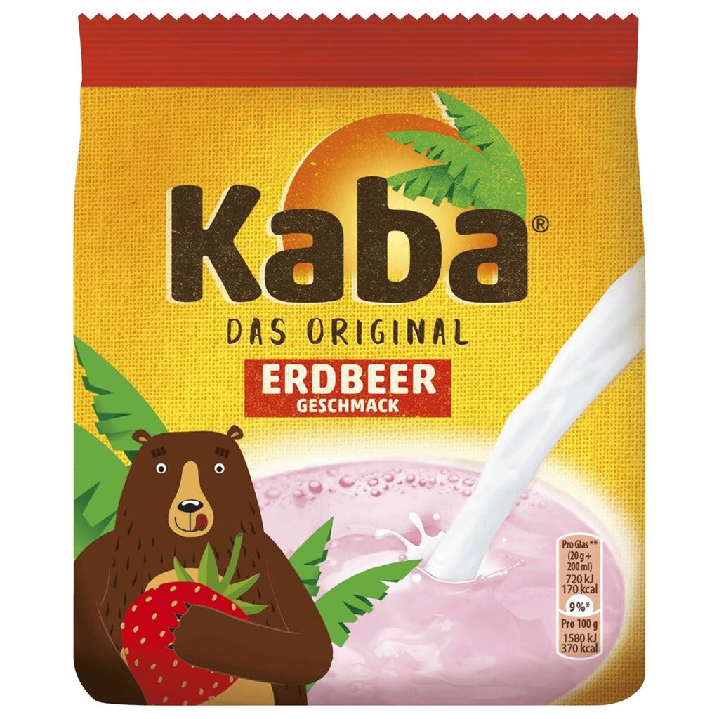

Kaba the original Drink порошковый сорт клубники, сменная упаковка, 400г Jacobs