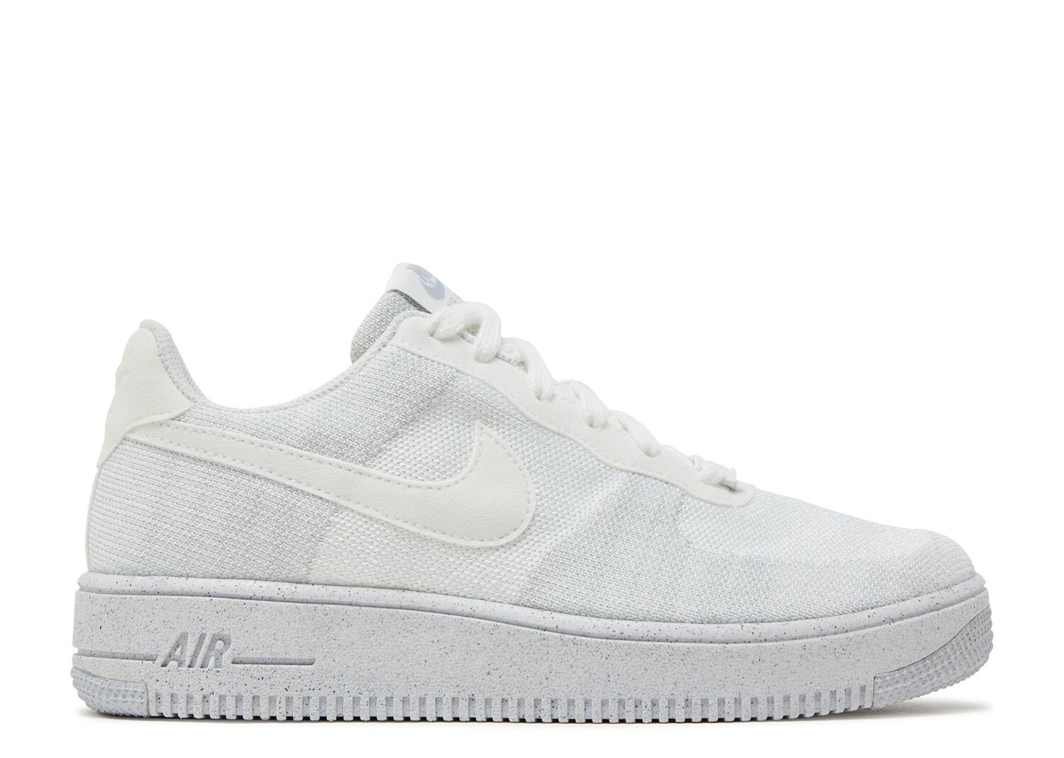 

Кроссовки Nike Air Force 1 Crater Flyknit Gs 'White Wolf Grey', белый