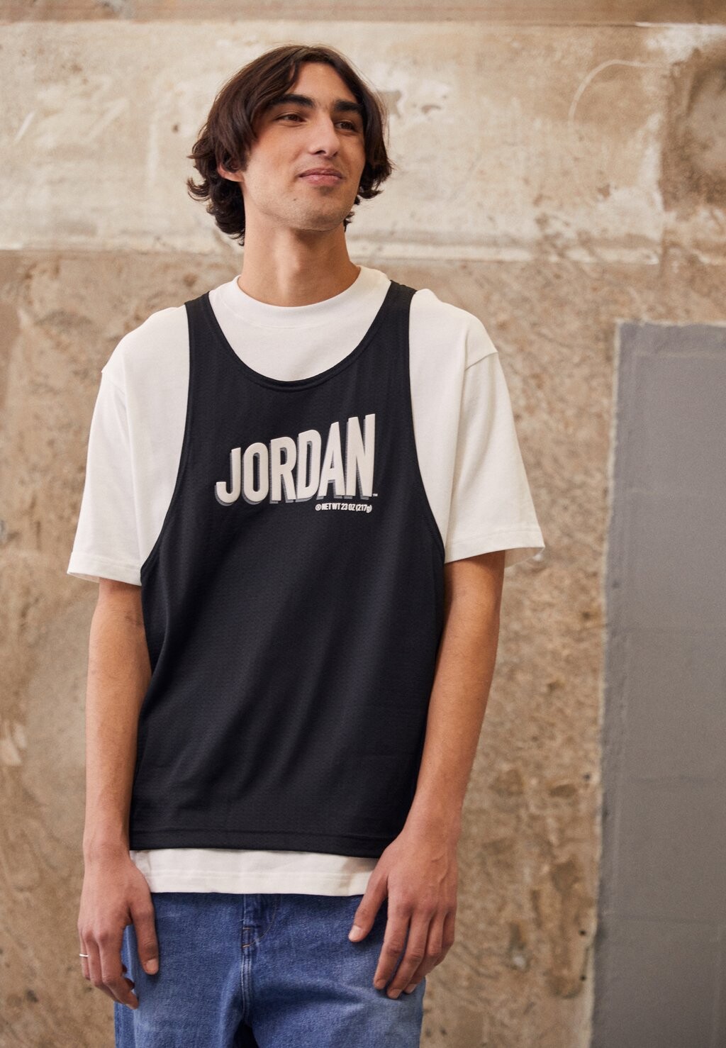

Футболка с принтом Jordan, белый