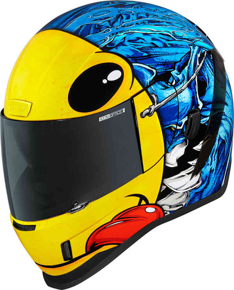 Airform Brozak MIPS Шлем Icon, синий/желтый