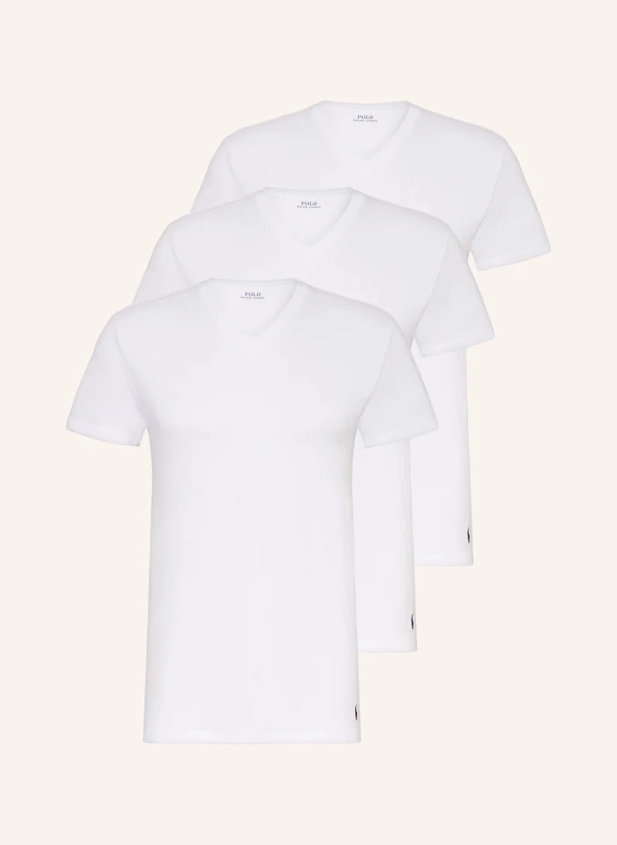 

Упаковка из 3 футболок Polo Ralph Lauren, белый