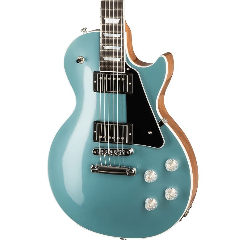 

Электрогитара Gibson Les Paul Modern - Faded Pelham Blue Top