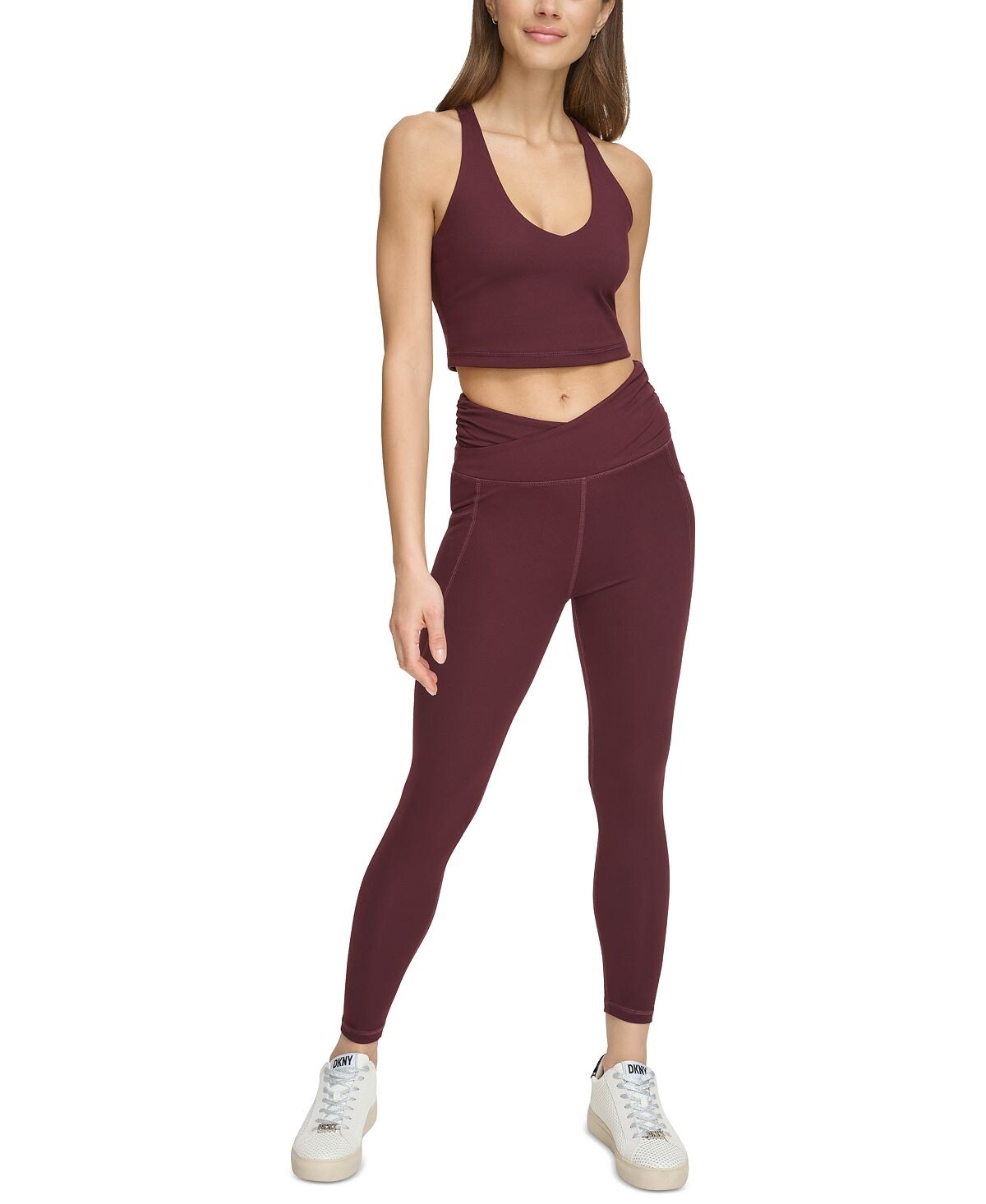 

Супермягкие компрессионные леггинсы Crossover Balance DKNY