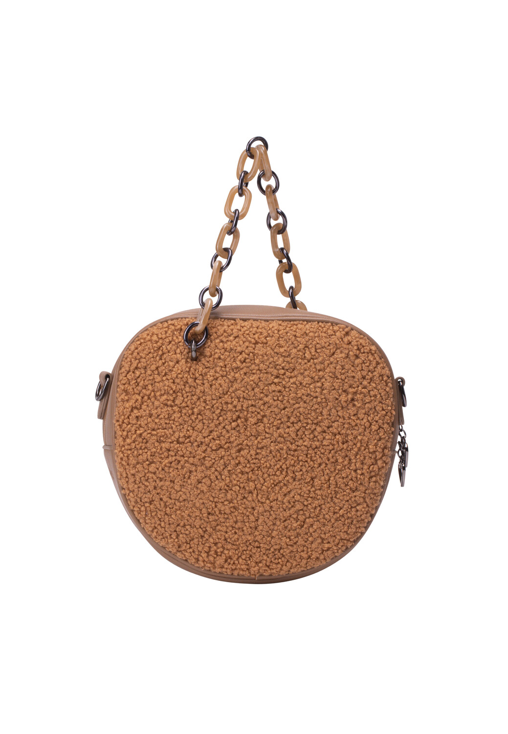 

Сумка через плечо myMo Tasche Mit Teddyfell, коричневый