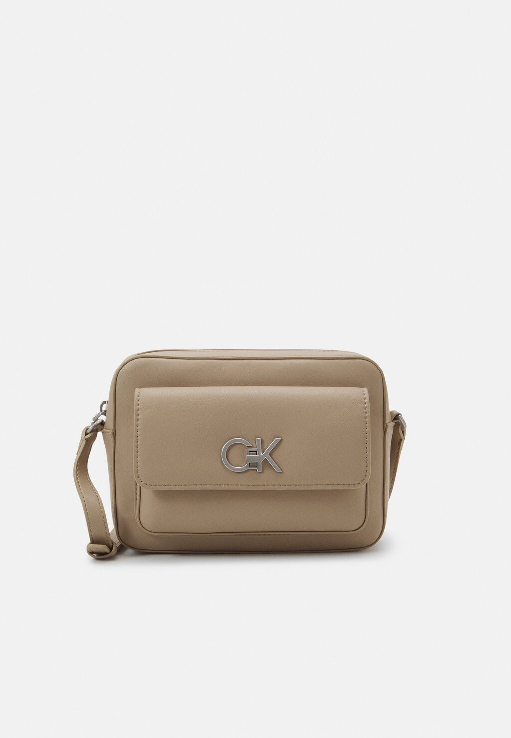 

Сумка Calvin Klein ЗАМОК КАМЕРЫ, цвет silver mink