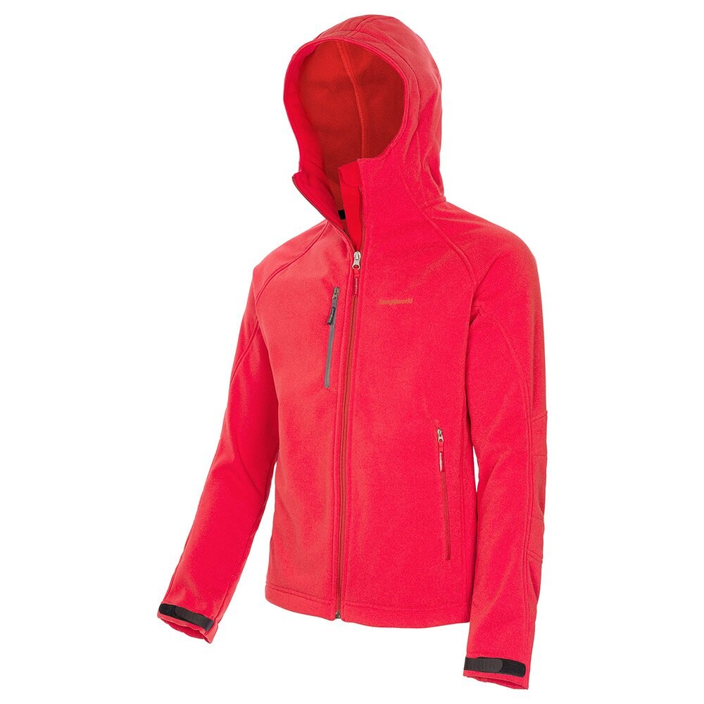 

Толстовка на молнии Trangoworld Mendilaz Hooded, красный