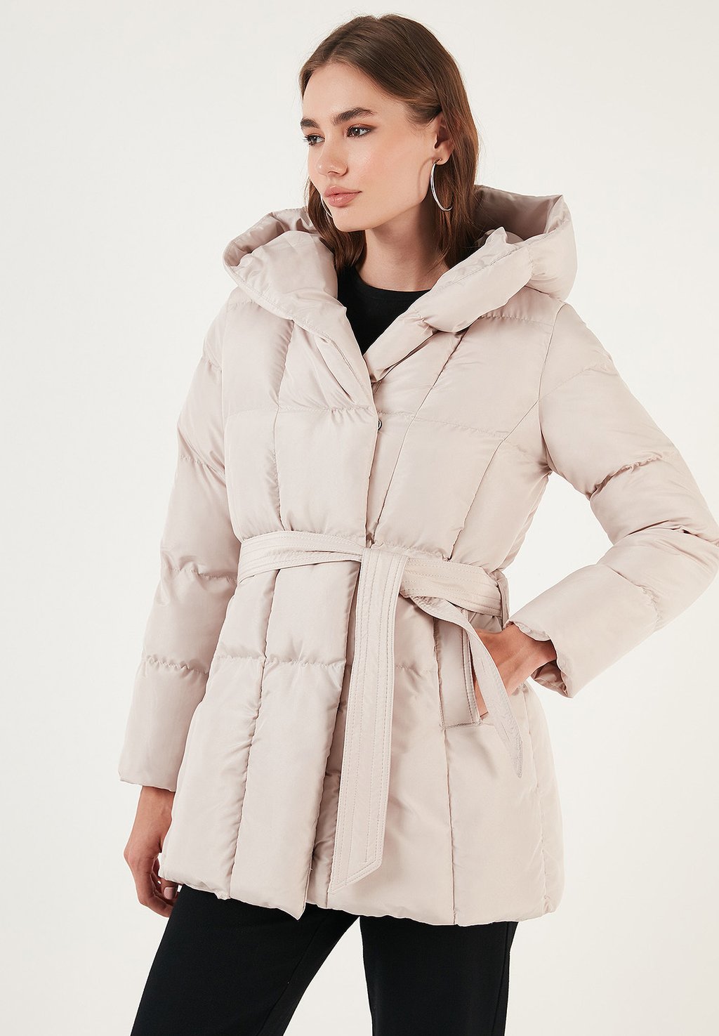 Зимнее пальто REGULAR FIT LELA, цвет stone зимнее пальто regular fit lela цвет stone