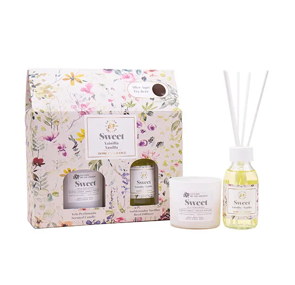 

Свеча + освежитель воздуха Микадо Sweet Vainilla Mikaromas, 1 UD