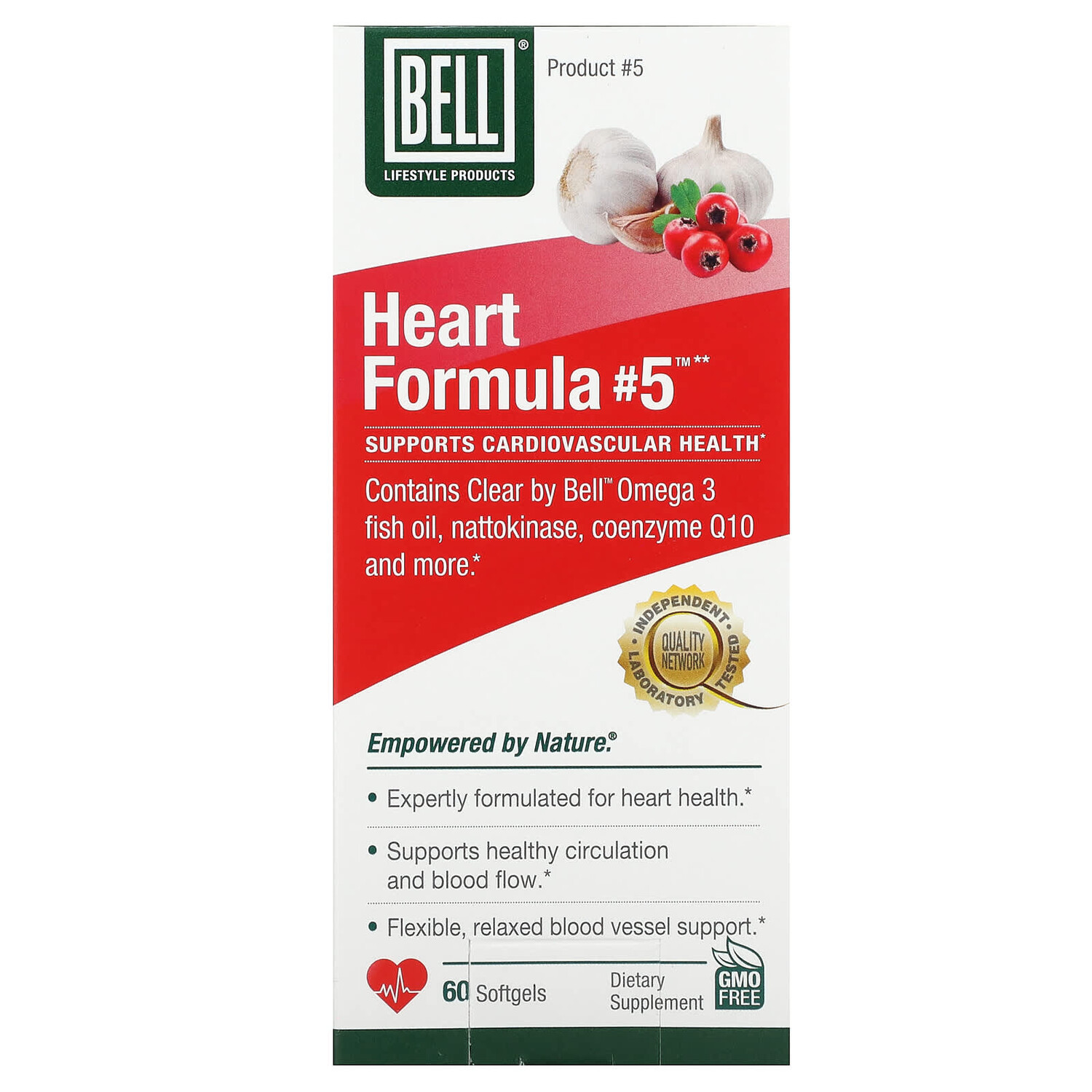 

Heart Formula # 5, 60 мягких таблеток, Bell Lifestyle