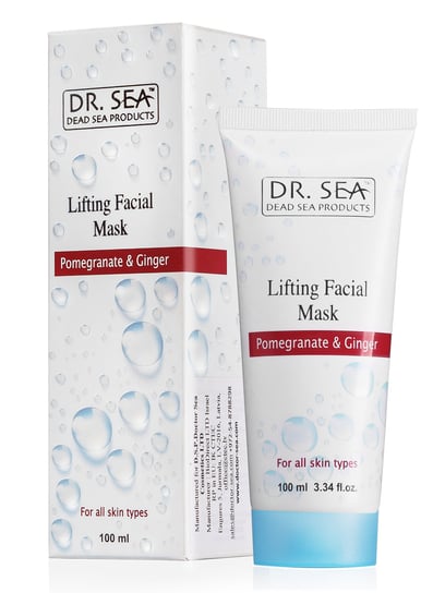 Маска для лица Dr.Sea Lifting с имбирем и гранатом, Dr. Sea уход за лицом dr sea лифтинг маска для лица с гранатом и имбирем