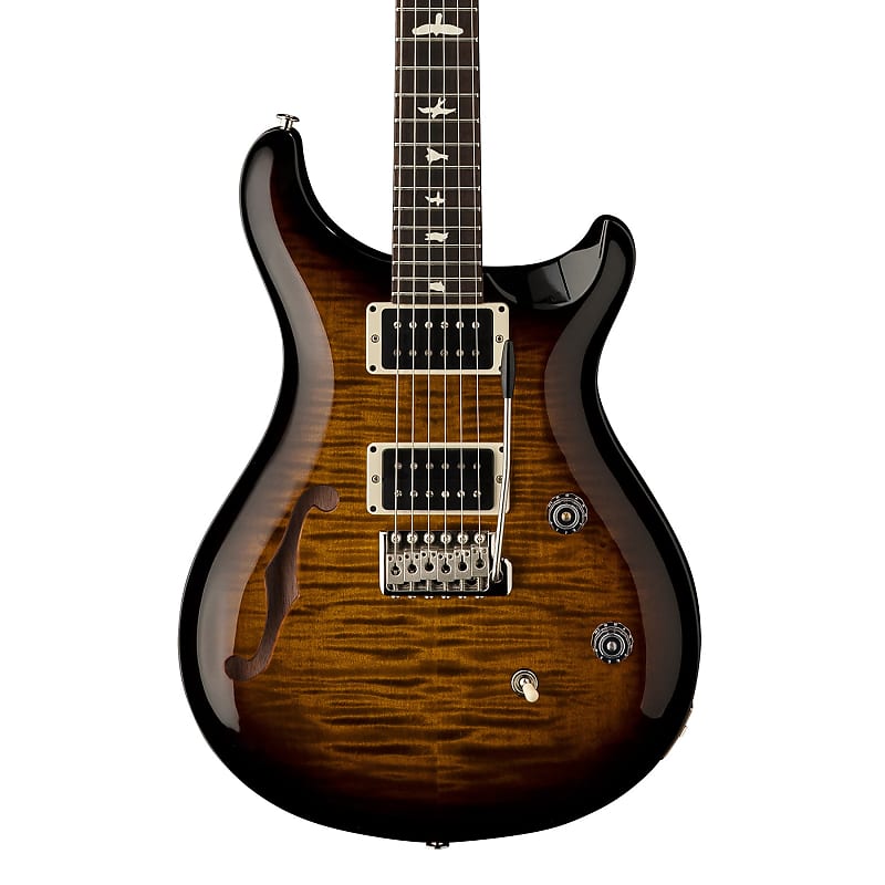 Электрогитара PRS CE24 Semi-Hollow - Black Amber