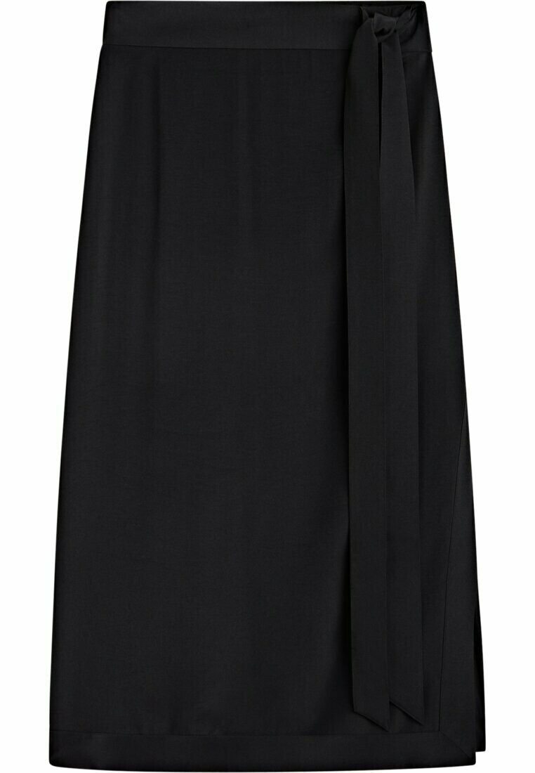 

Юбка А-силуэта Massimo Dutti, черный
