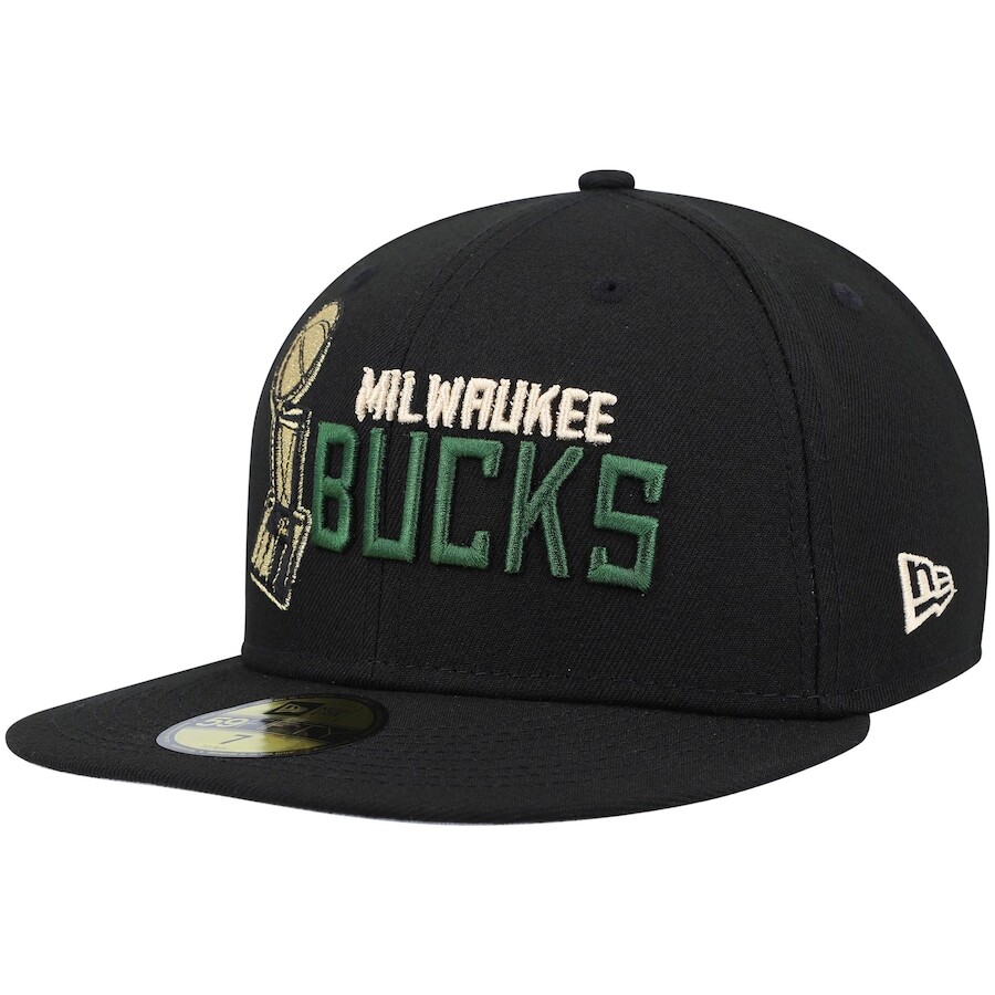 

Бейсболка New Era Milwaukee Bucks, черный