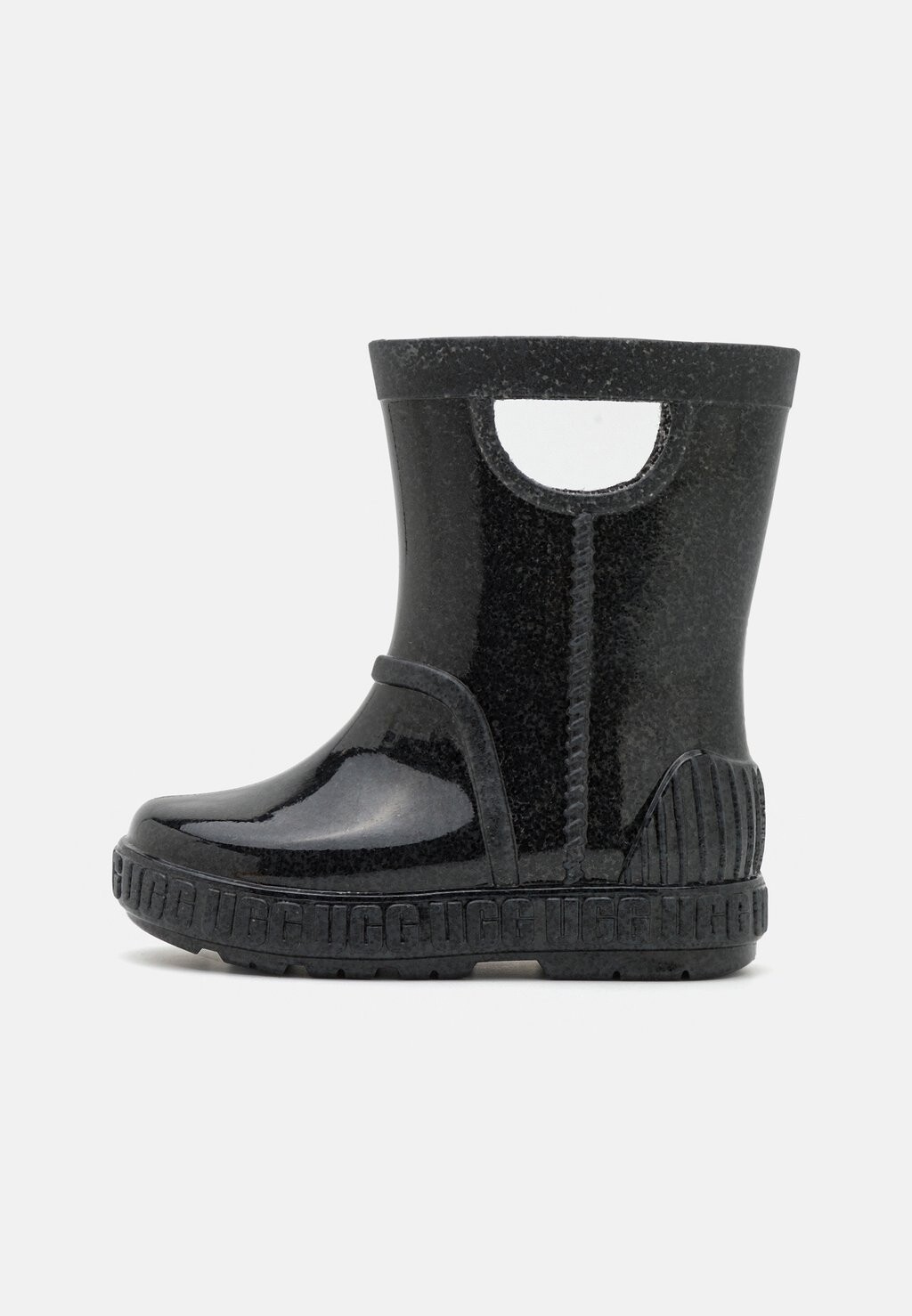 

Сапоги резиновые Drizlita Glitter UGG, цвет glitter black