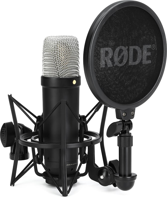 Конденсаторный микрофон RODE NT1 5th Generation Cardioid Condenser Microphone микрофон rode nt1 a large diaphragm cardioid condenser microphone