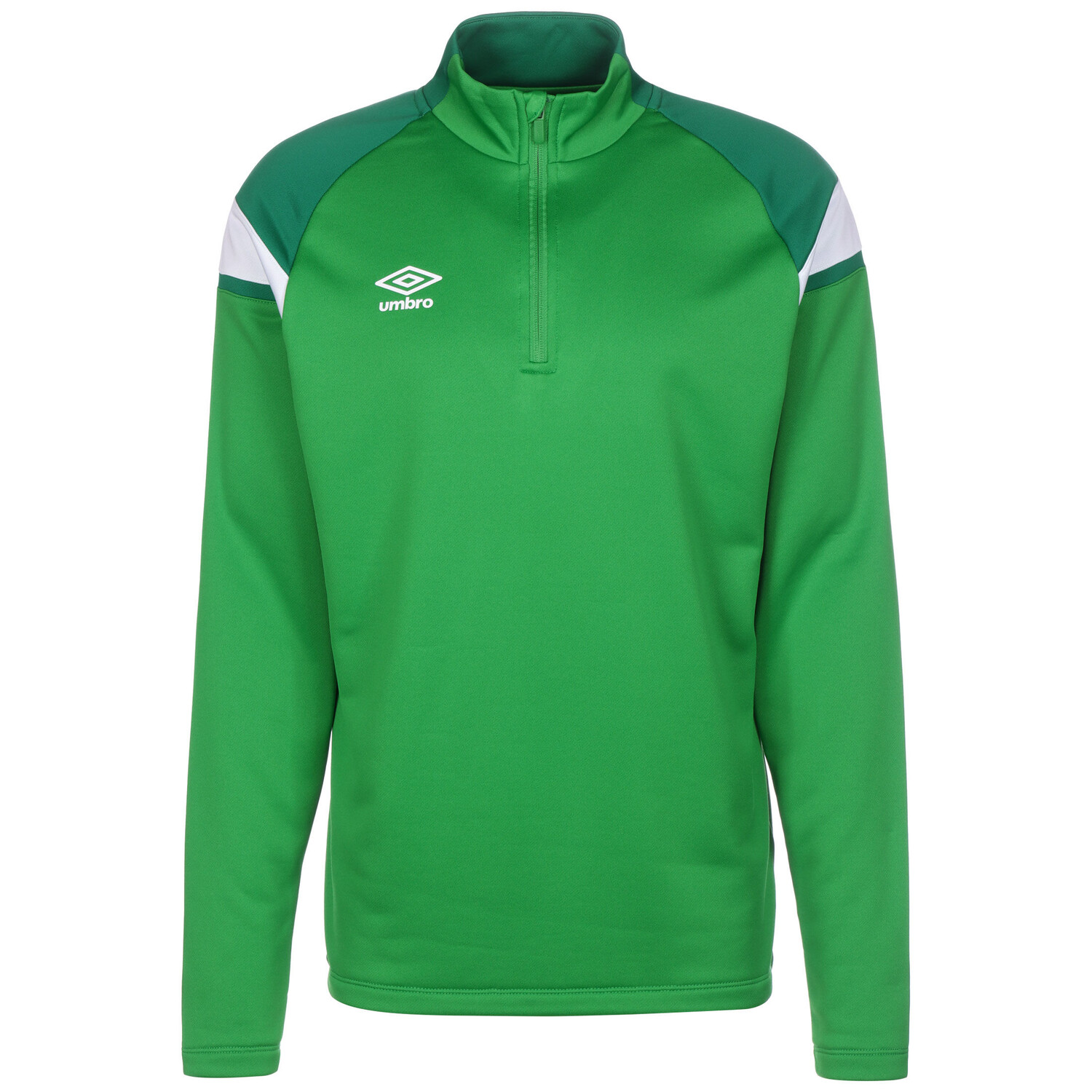

Толстовка Umbro Trainingspullover 1/2 Zip, цвет grün/weiß