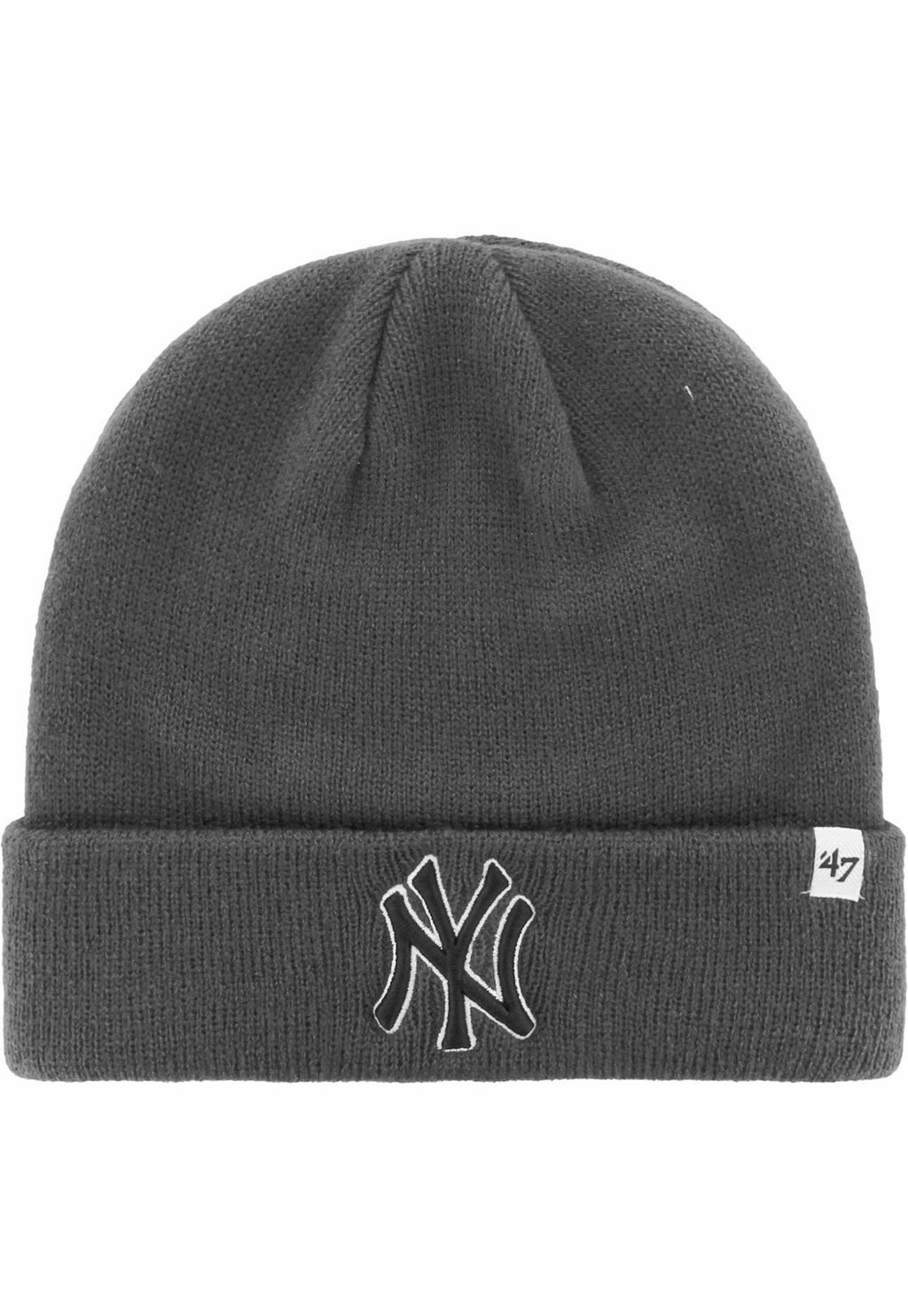 

Шапка RAISED CUFF NEW YORK YANKEES '47, цвет charcoal