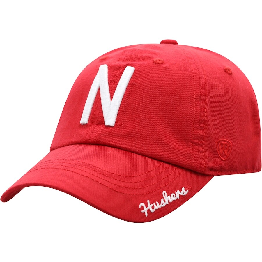 

Бейсболка Top of the World Nebraska Huskers, алый