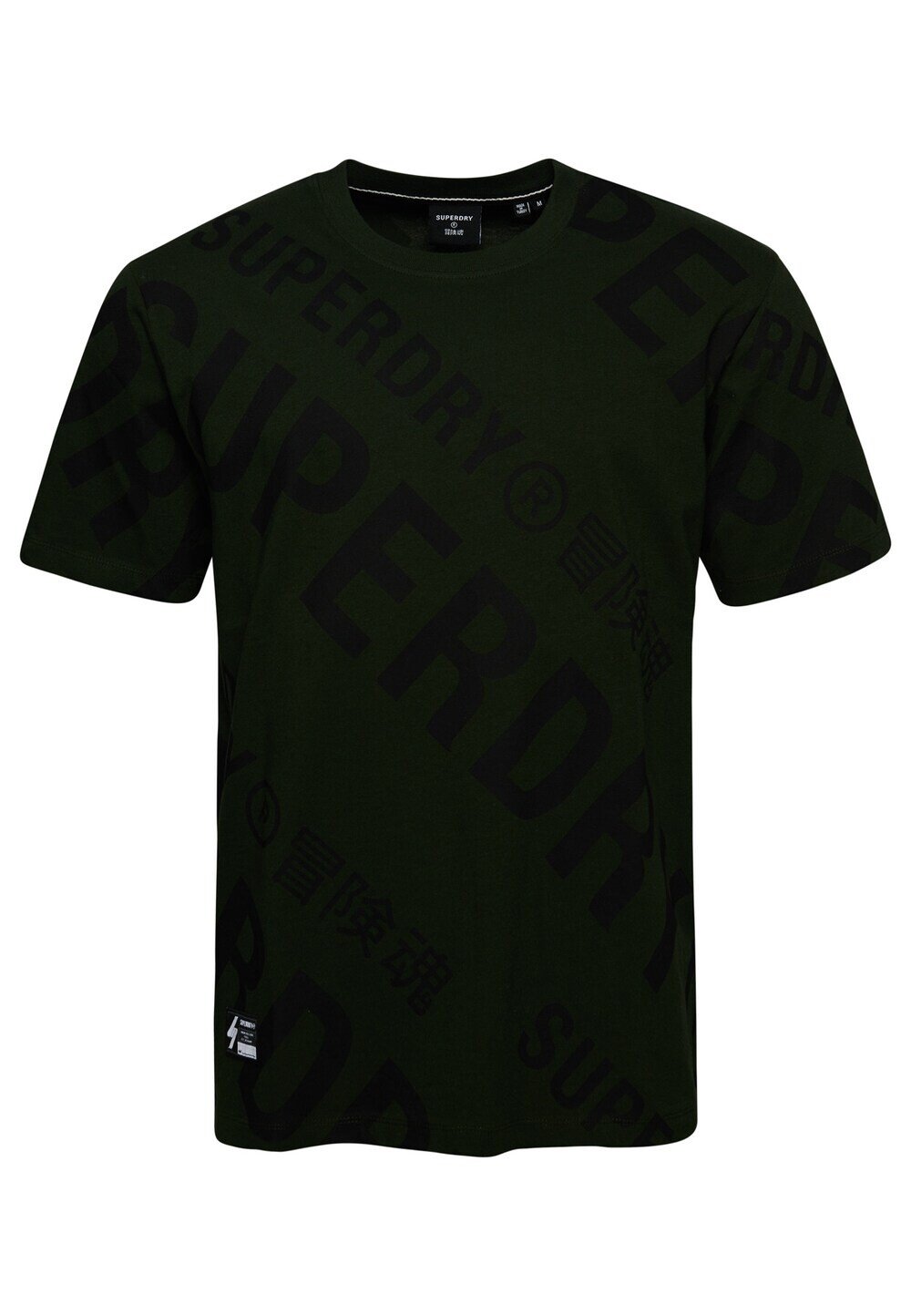 

Футболка Superdry, темно-зеленый