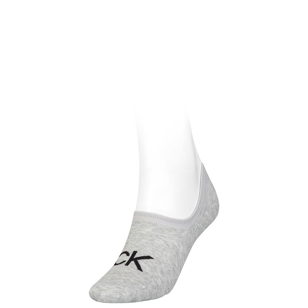 

Носки Calvin Klein Footie High Cut, серый