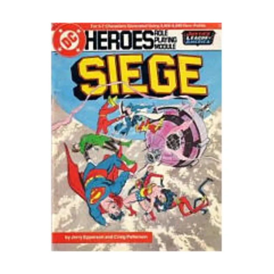 

Модуль Siege, DC Heroes - Modules & Miscellaneous (Mayfair Games)