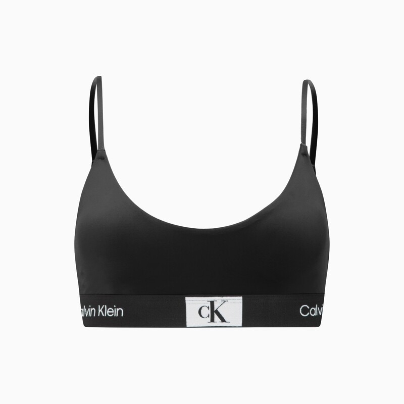 

Спортивный бюстгальтер Calvin Klein на бретельках, миндальный
