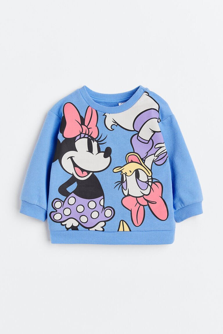 

Толстовка с принтом H&M, синий