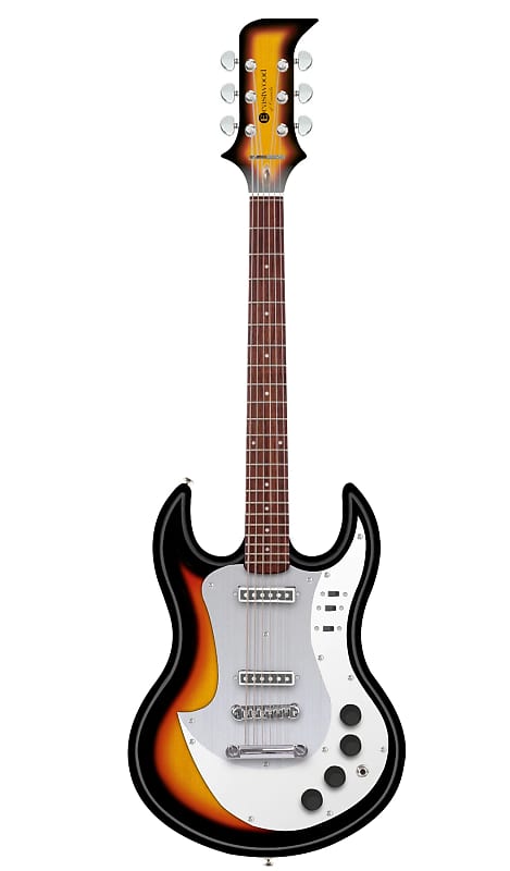 Электрогитара Eastwood Standel 101 Bound Solid Basswood Body Bolt-On Maple 6-String Electric Guitar электрогитара eastwood mrg series sd 40 hound dog basswood body bolt on maple neck 6 string electric guitar
