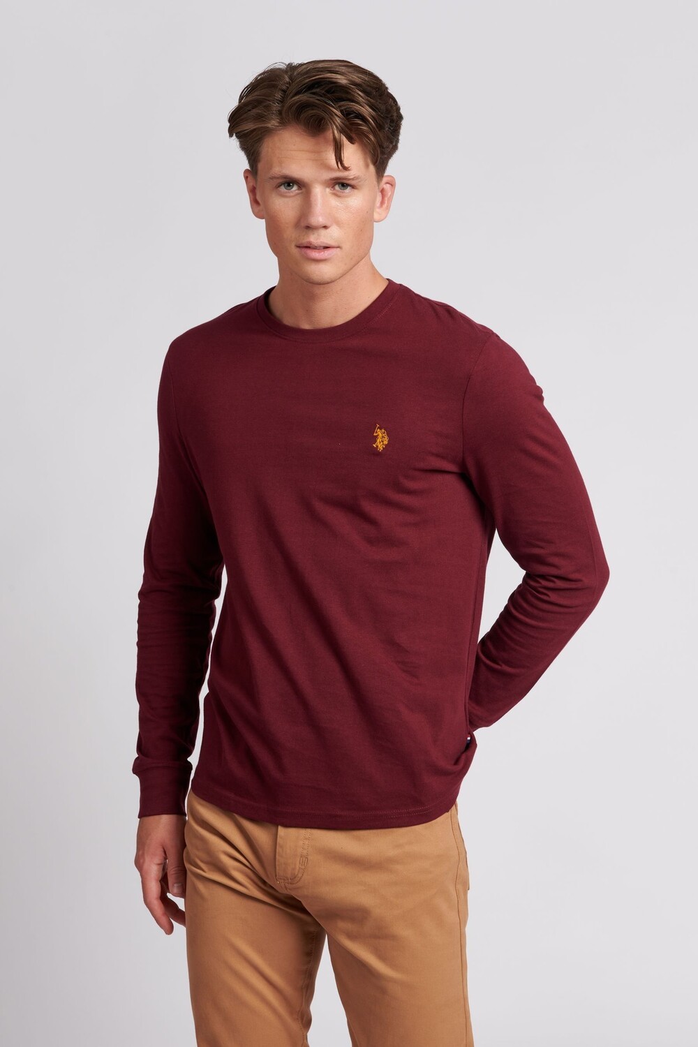 

Мужская футболка с длинными рукавами U.S. Polo Assn