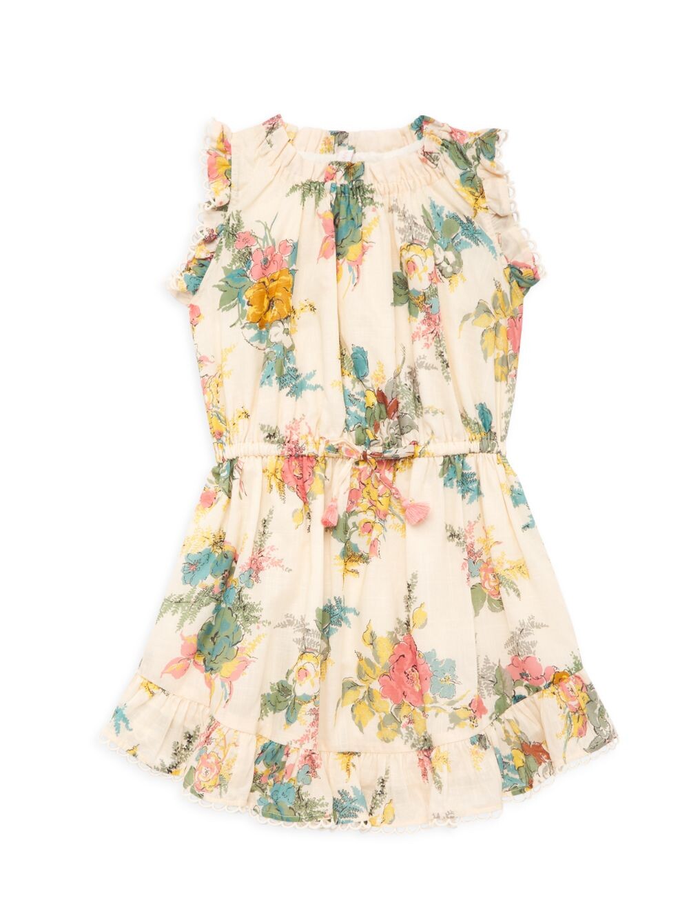 

Платье с откидной крышкой Clover для маленьких девочек Zimmermann Kids