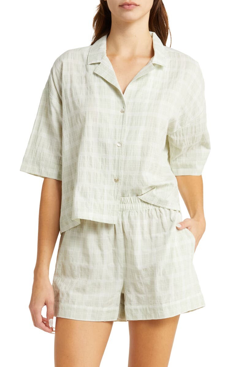 

Короткая пижама Margot Gingham PAPINELLE