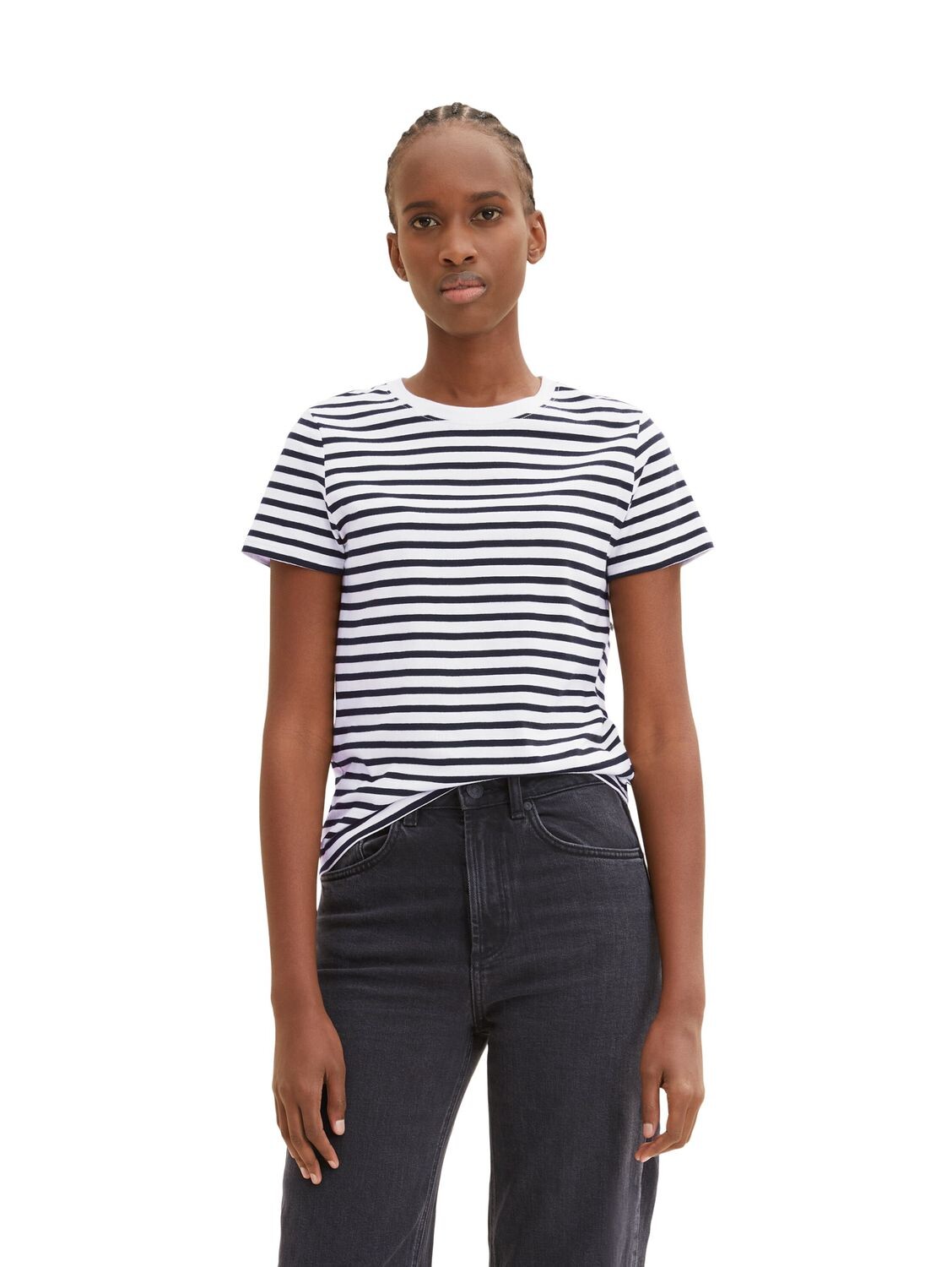 

Футболка TOM TAILOR Denim MODERN STRIPE, разноцветный