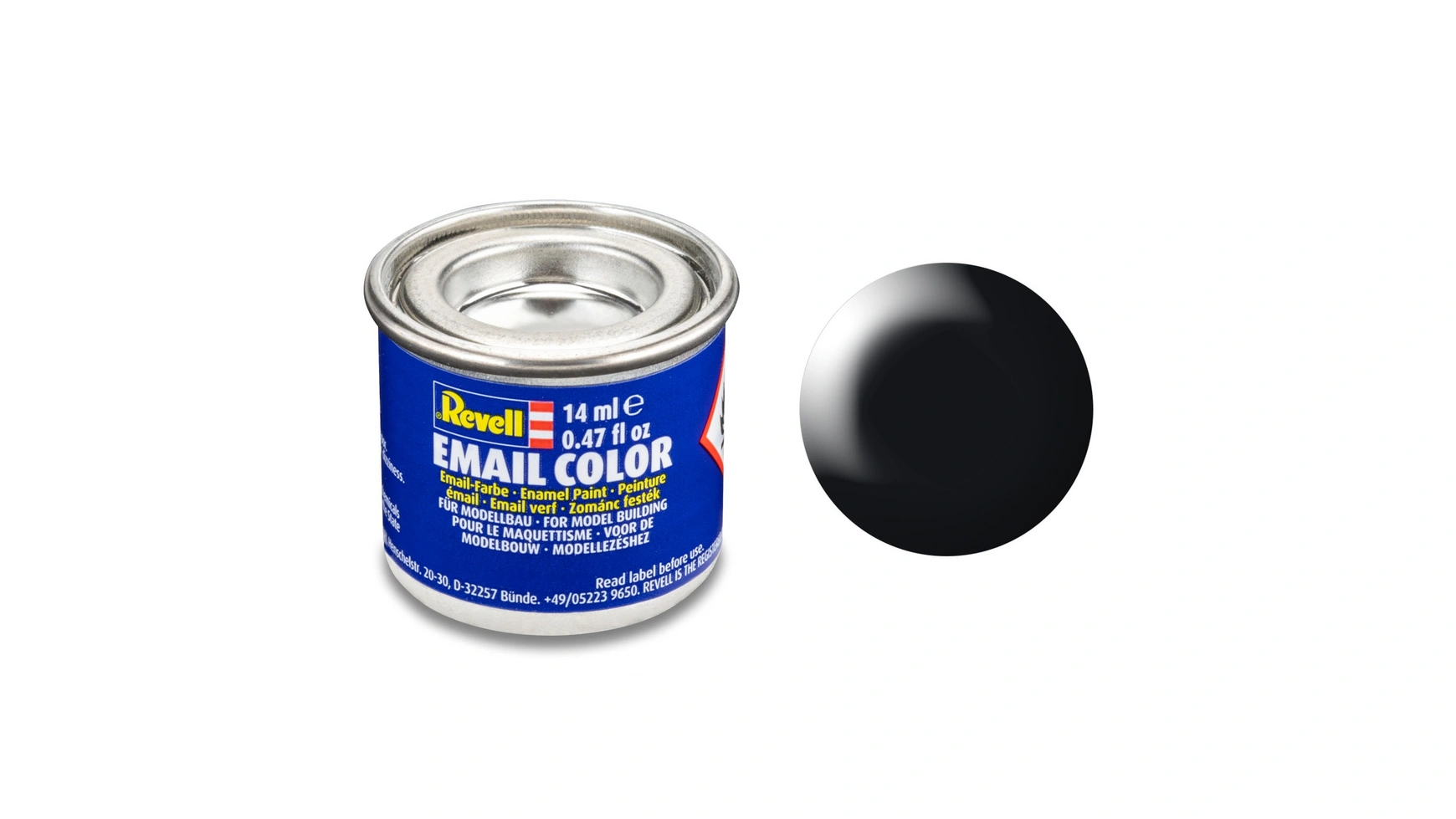 

Revell Email Color Черный, полуматовый, 14 мл, RAL 9005