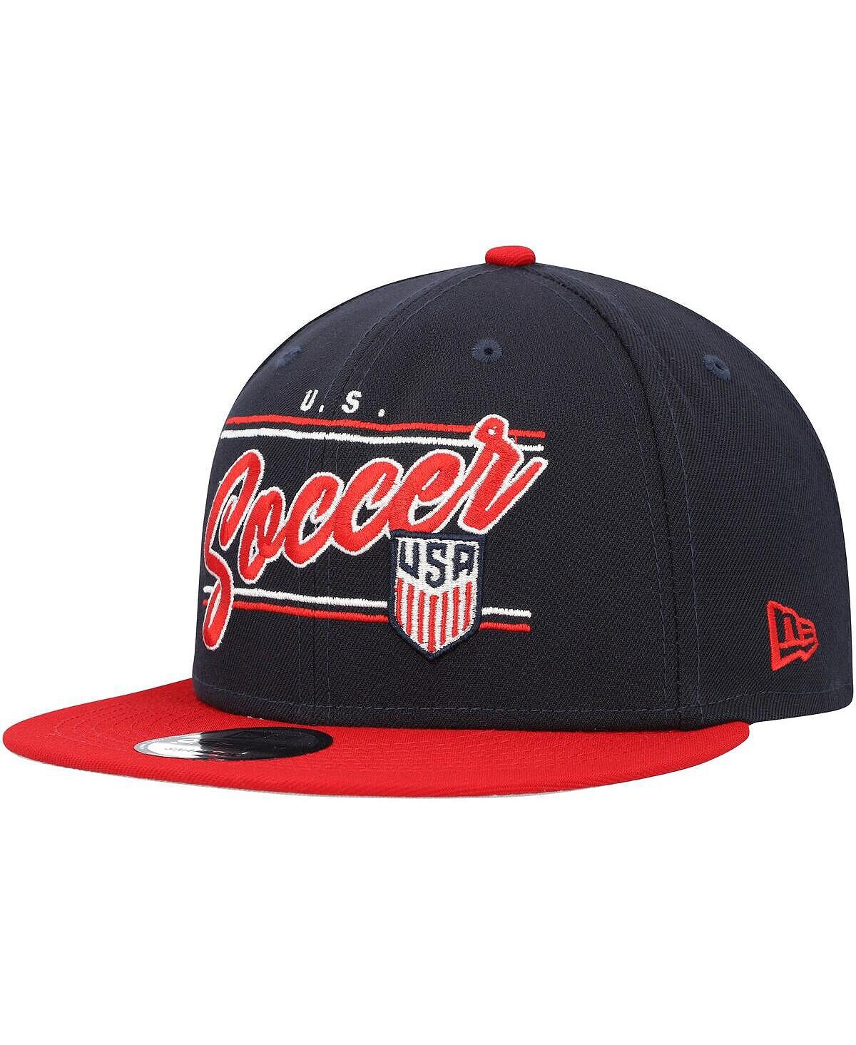 

Мужская темно-красная кепка Usmnt Team Script 9Fifty Snapback New Era