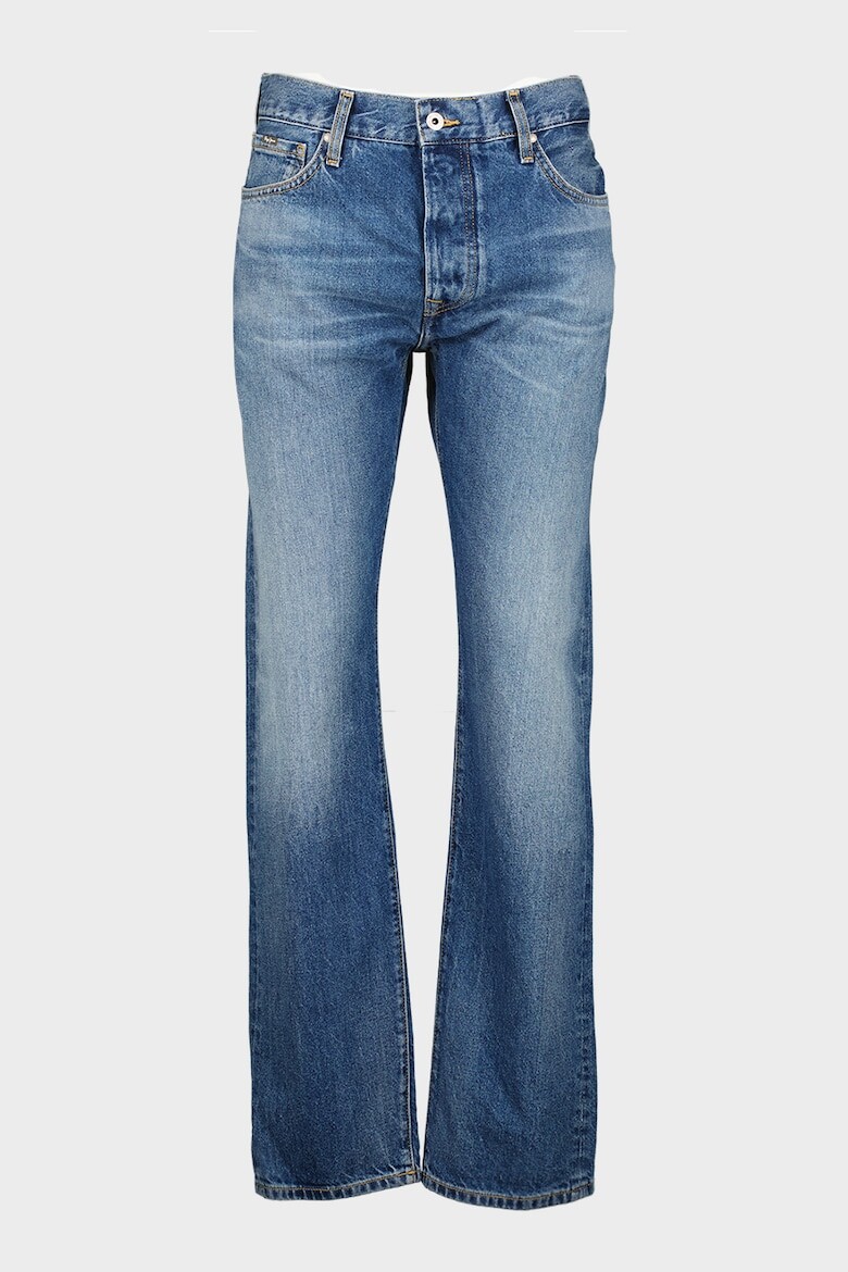 

Прямые джинсы с потертым эффектом Pepe Jeans London, синий