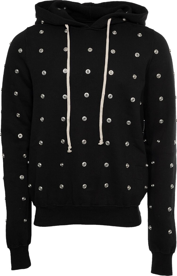 

Худи Rick Owens DRKSHDW Granbury 'Black', черный