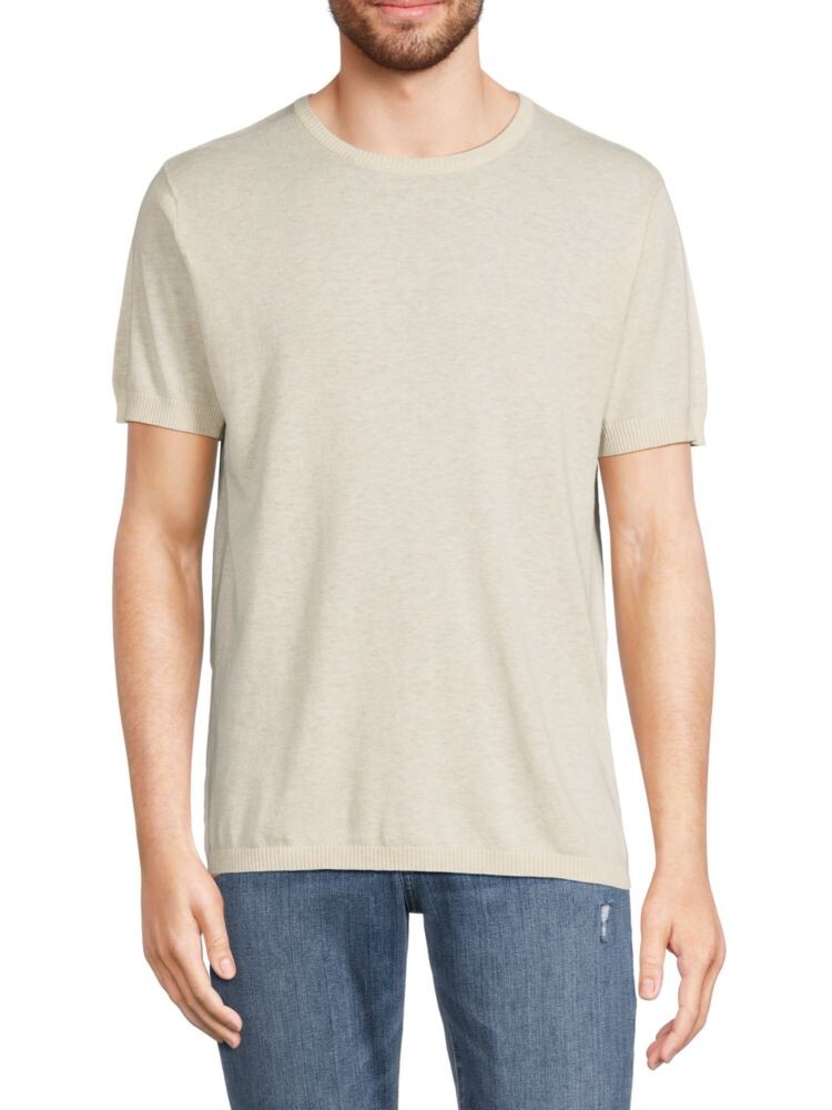 

Однотонная льняная футболка Good Man Brand, цвет Natural
