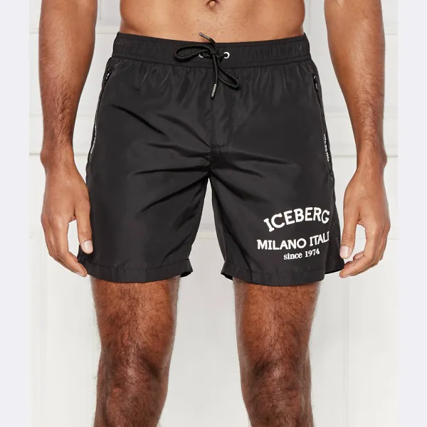 

Купальные шорты стандартного кроя Iceberg, черный