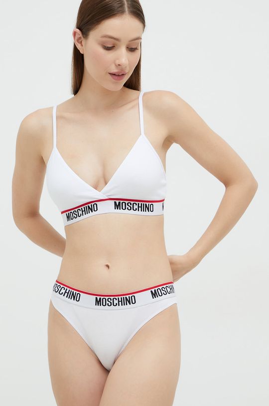 Бюстгальтер Moschino Underwear, белый