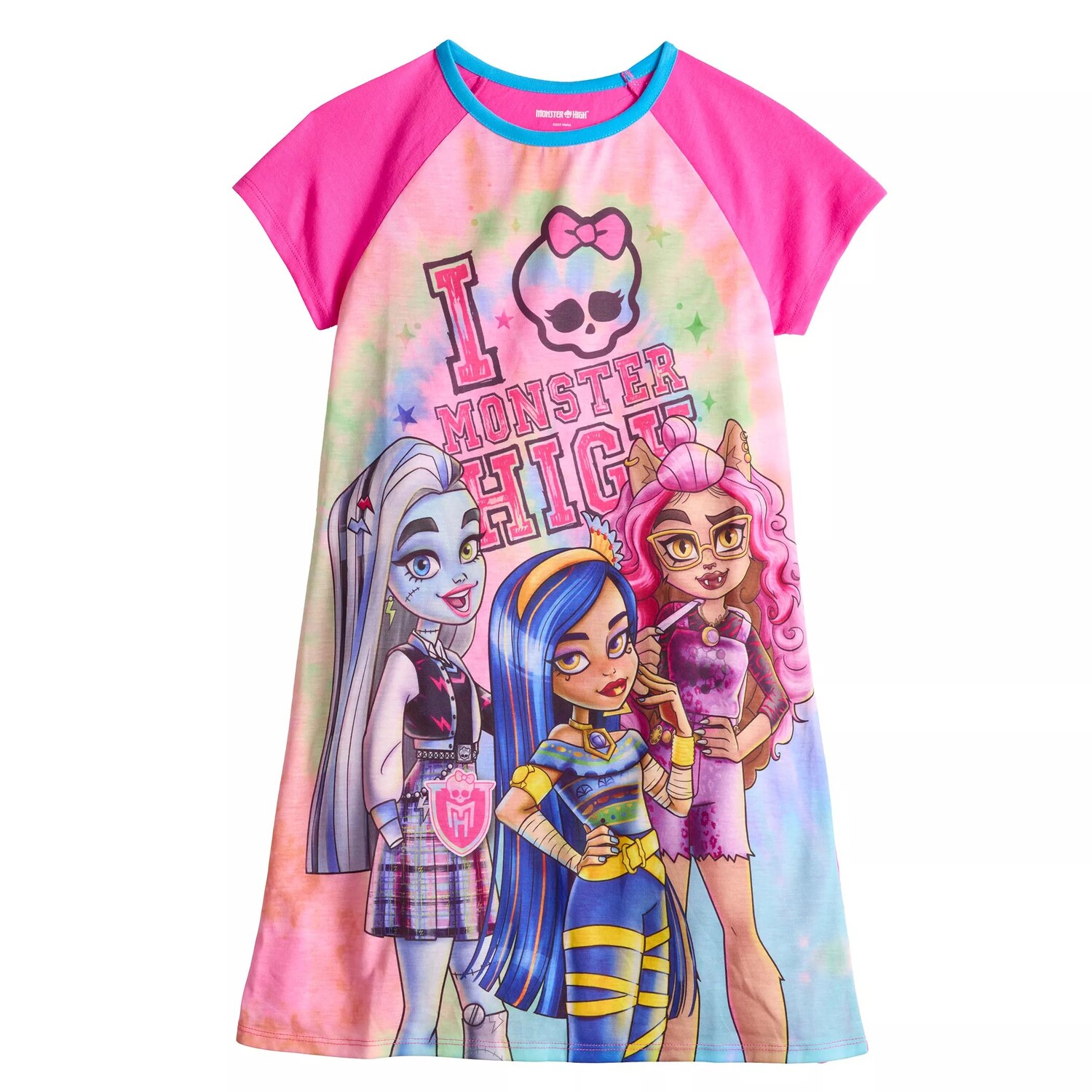 

Ночная рубашка Monster High для девочек 4–10 лет в общежитии Licensed Character